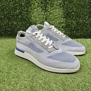 Wolf and Shepherd Supreme Knit Light Blue White Athletic Comfort Sneakers Mens 8